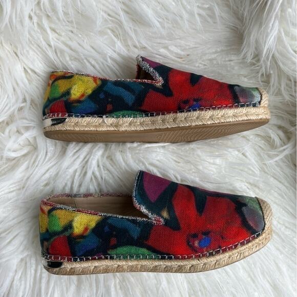 Stuart Weitzman Biarritz Printed Espadrille Flat, Artist - Picture 4 of 10